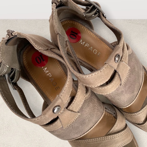 Rampage Block Heel Shoes - Picture 11 of 13